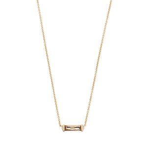 Kendra Scott Rufus Pendant Necklace -Smoky Crystal
